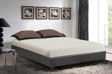 HB805-Paragon Platform Bed - King - Husky-Furniture- Black