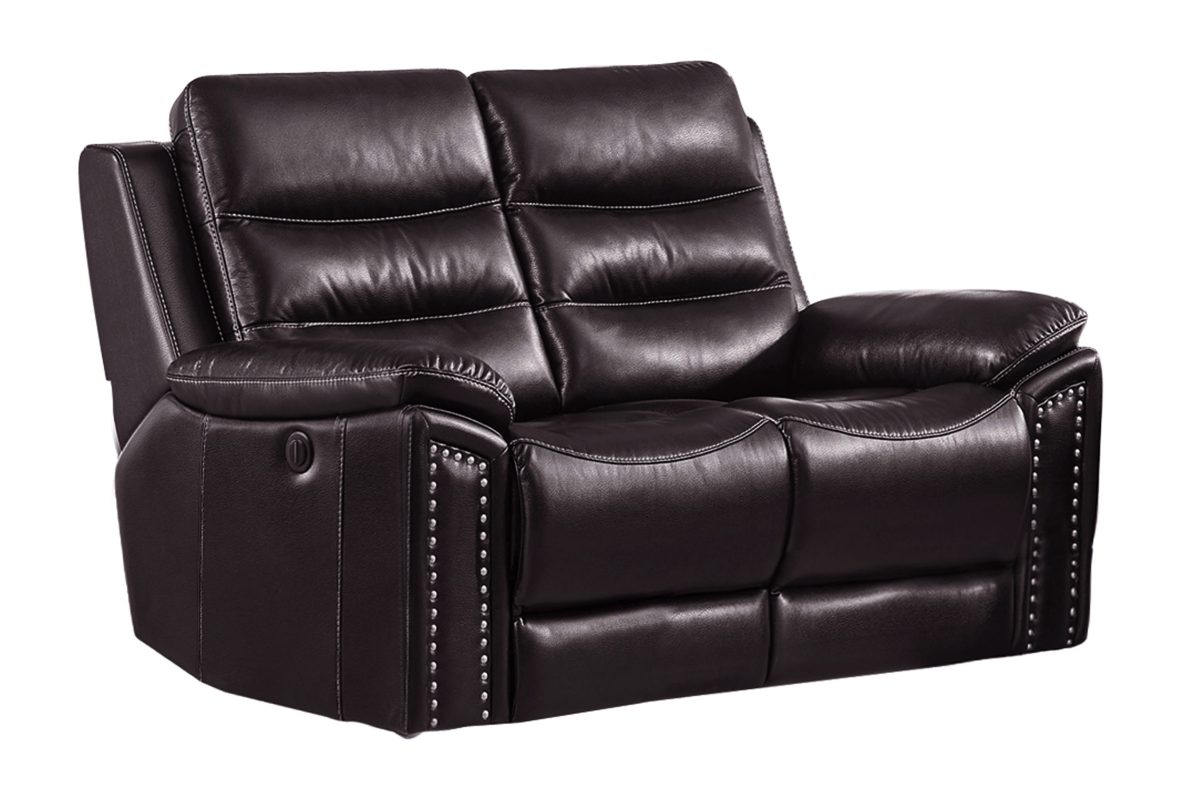 HR050 B (G03) Husky Jetson Reclining Loveseat Brown