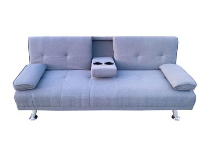 HS4122-Husky-Furniture- Spencer Sofa Bed - Klick Klack Charcoal