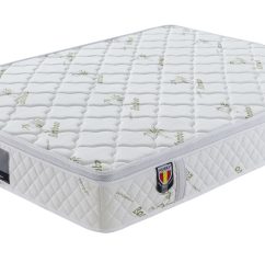 4 Kingdom Husky furniture and mattress five star comfort Pockect coil Bambo Cover euro Pillow top mattress