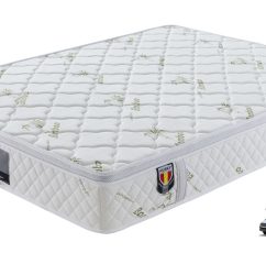 RV QUEEN Kingdom BAMBOO mattress five star comfort Pockect coil euro pillow top