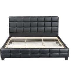 Amelia King Bed - 8002 -Husky-Furniture- Single - Double -Queen- King-Black-1