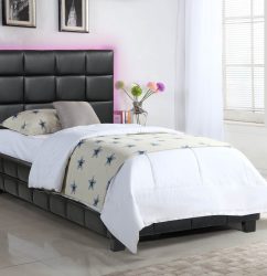 Amelia Single Bed - 8002 -Husky-Furniture- Single - Double -Queen- King-Black-2