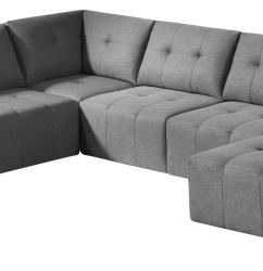 HD1800 - Leggo - sectional sofa RHS-Grey.Husky Designer Furniture