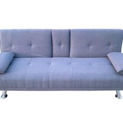 HS4122-Husky-Furniture- Spencer Sofa Bed - Klick Klack Charcoal